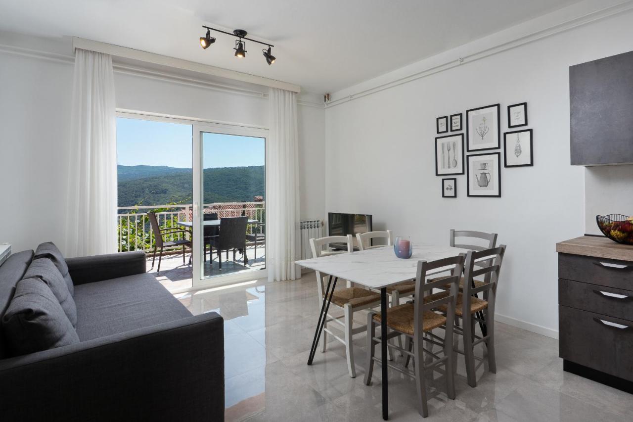 Ferienwohnung Marina Rabac Exterior foto